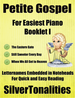 Book cover for Petite Gospel for Easiest Piano Booklet I