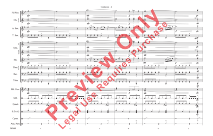 Gimme Some Lovin' Gimme Some Lovin' Marching Band scores gallery preview page 3