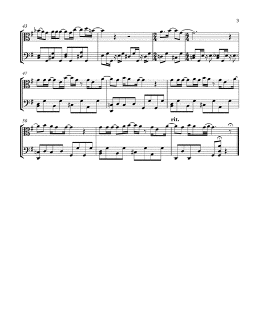 Blackbird Blackbird String Duet scores gallery preview page 4