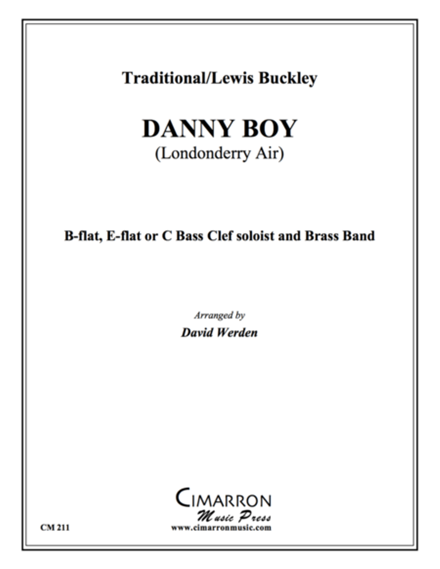 Danny Boy Danny Boy Brass Band scores gallery preview page 1