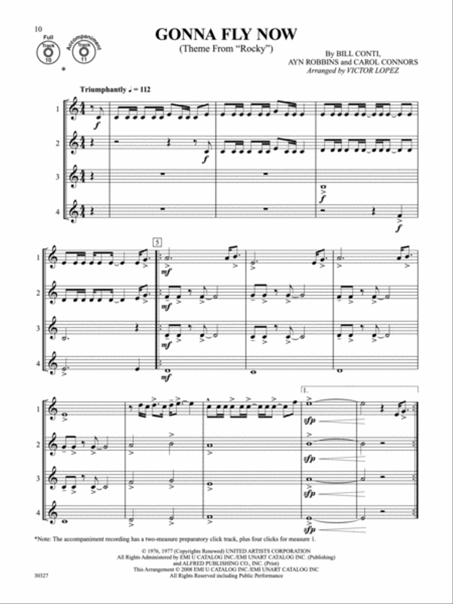 Flex-Ability More Pops -- Solo-Duet-Trio-Quartet with Optional Accompaniment Small Ensemble scores gallery preview page 6