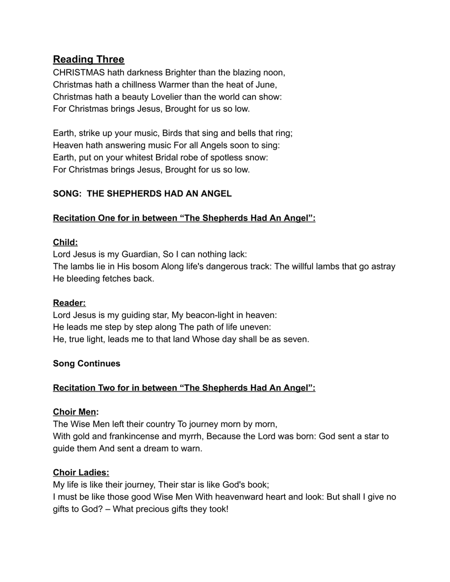 Love Came Down At Christmas (A Christmas Musical Presentation) (SATB Version) 4-Part scores gallery preview page 4