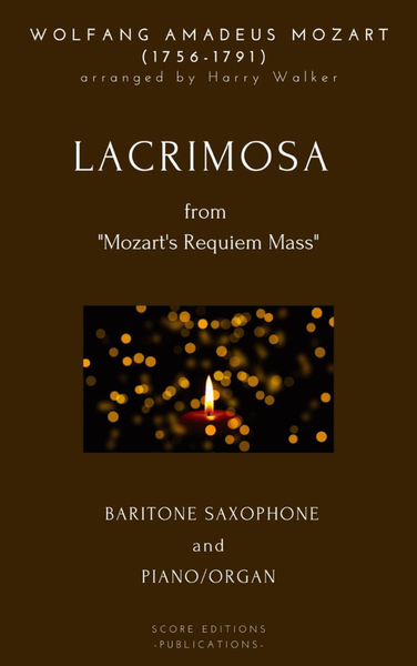 Lacrimosa - Mozart (for Baritone Saxophone and Piano/Organ) image number null