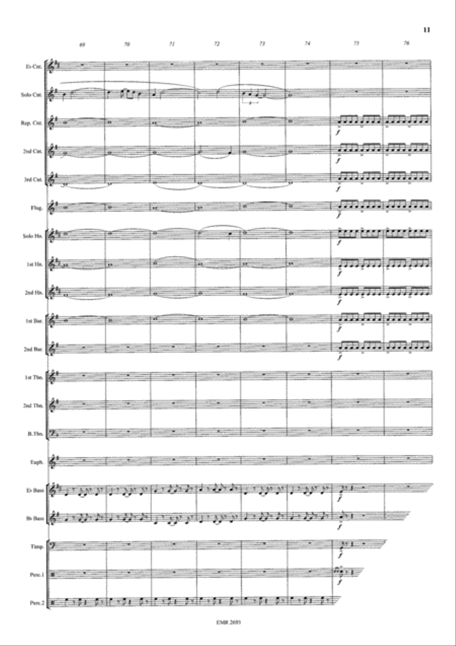 The Magnificent Seven Brass Band scores gallery preview page 12