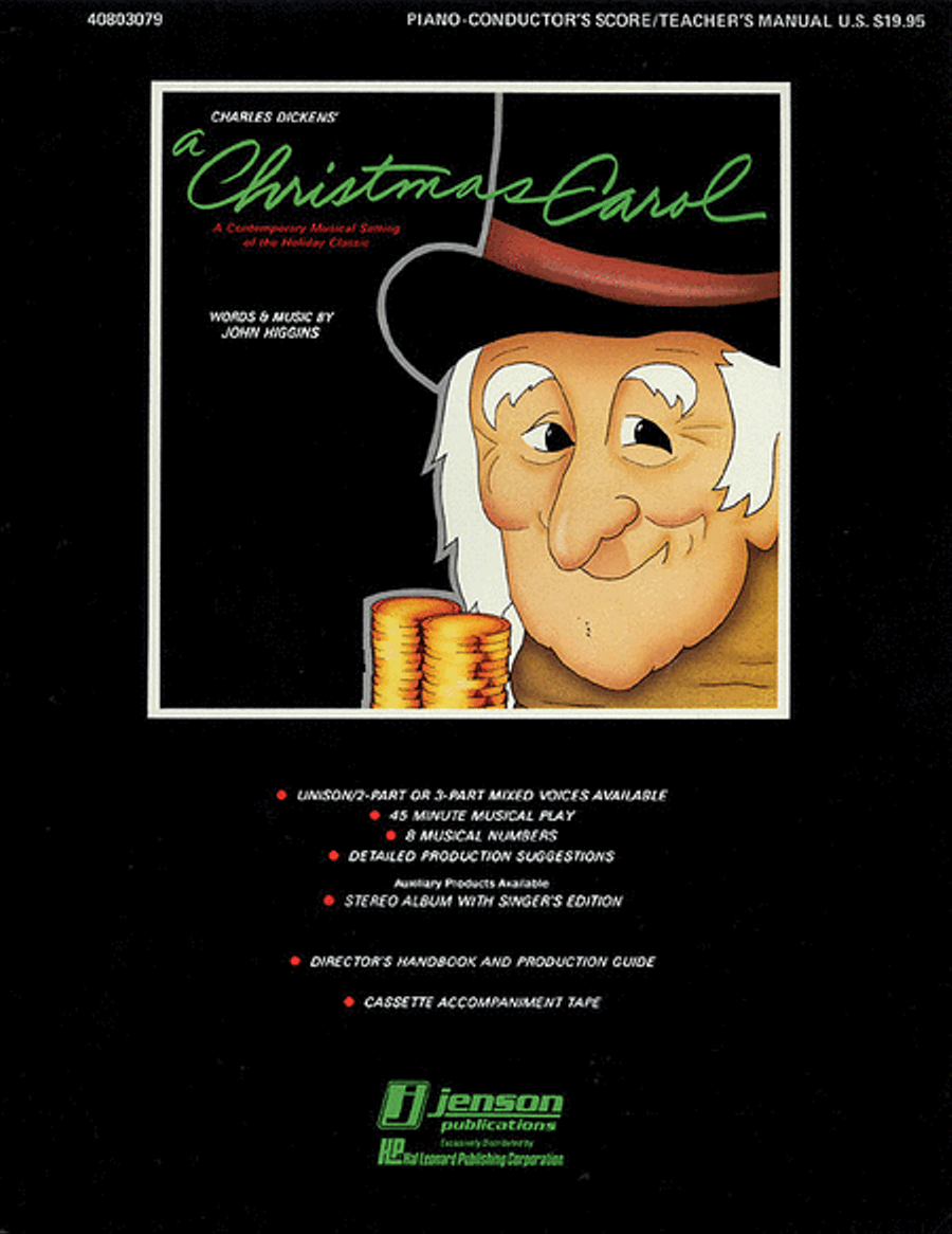 A Christmas Carol (A Holiday Musical Classic) Choir scores gallery preview page 1