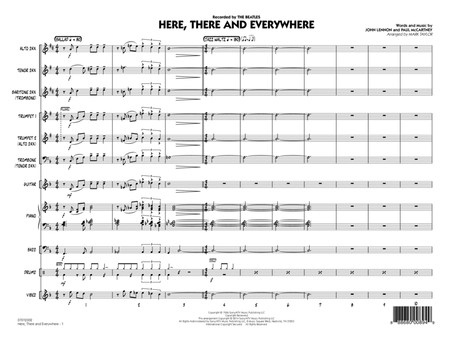 Here, There and Everywhere - Full Score