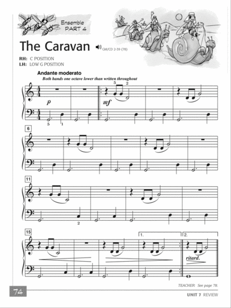 Alfred's Basic Group Piano Course, Book 4 Piano Method scores gallery preview page 8