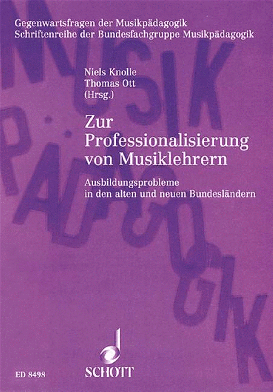 Professionalisierung Von Musiklehr.