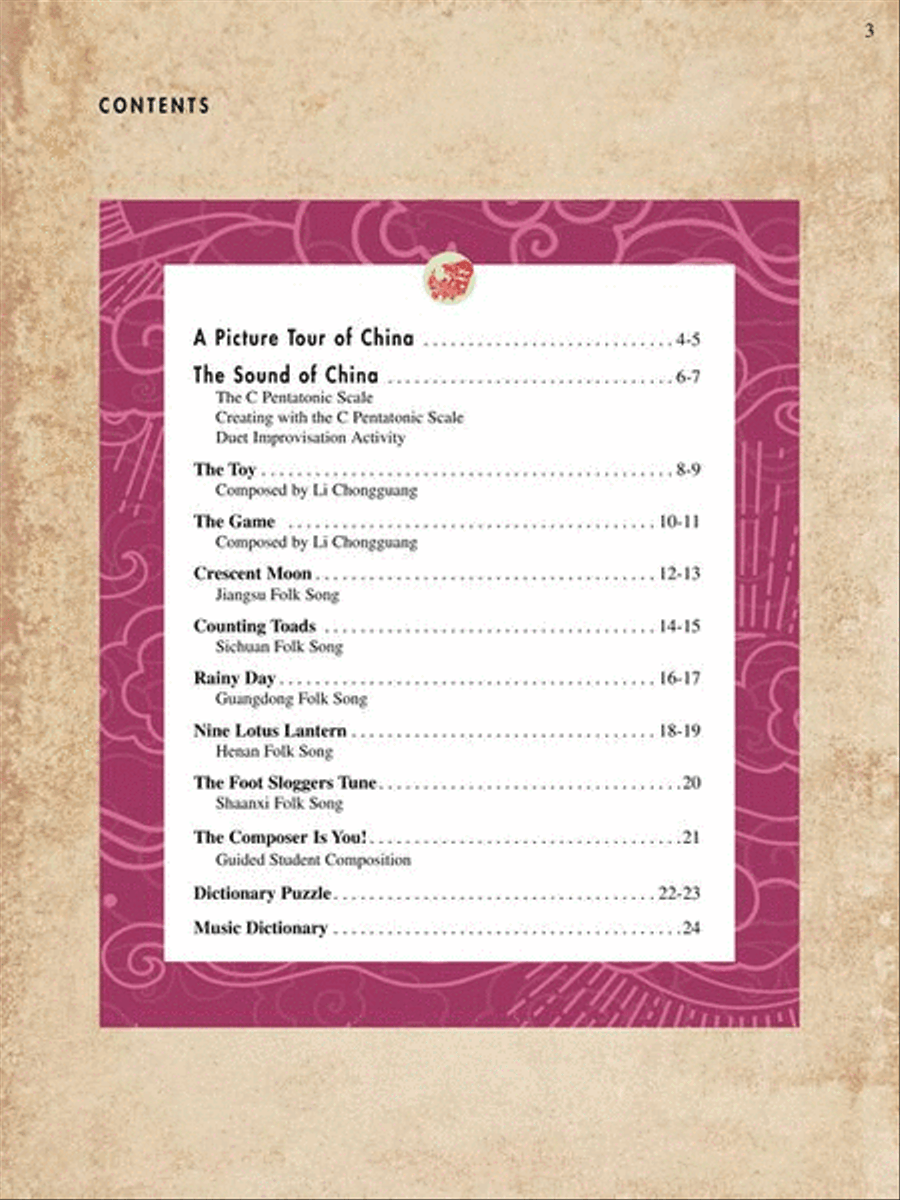 ShowTime® Piano Music from China Piano Method scores gallery preview page 4
