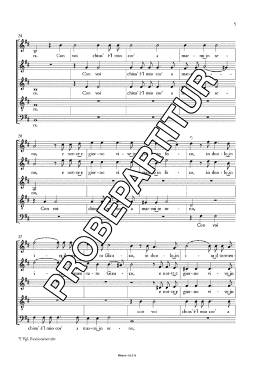 Sestina Sestina SSATB scores gallery preview page 6