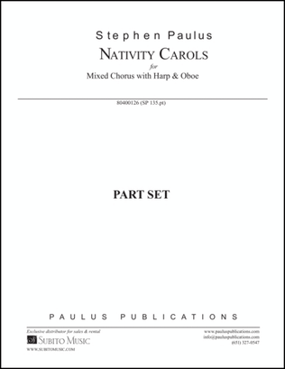 Three Nativity Carols - PARTS