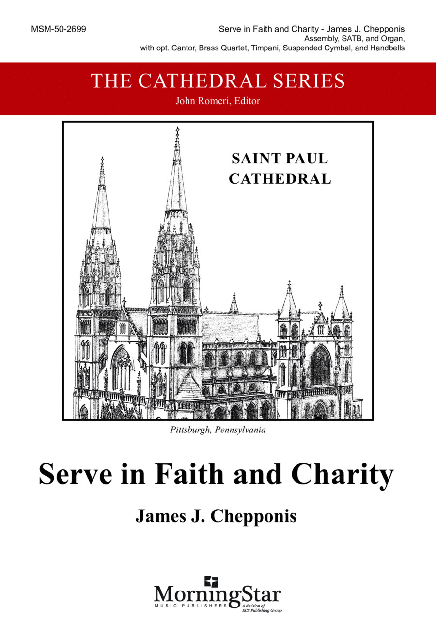 Serve in Faith and Charity 4-Part scores gallery preview page 1