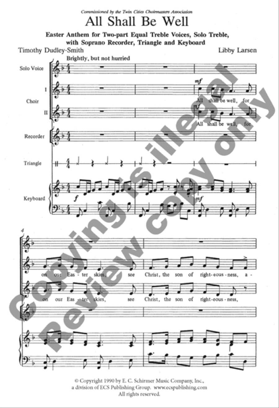All Shall Be Well All Shall Be Well SA scores gallery preview page 3