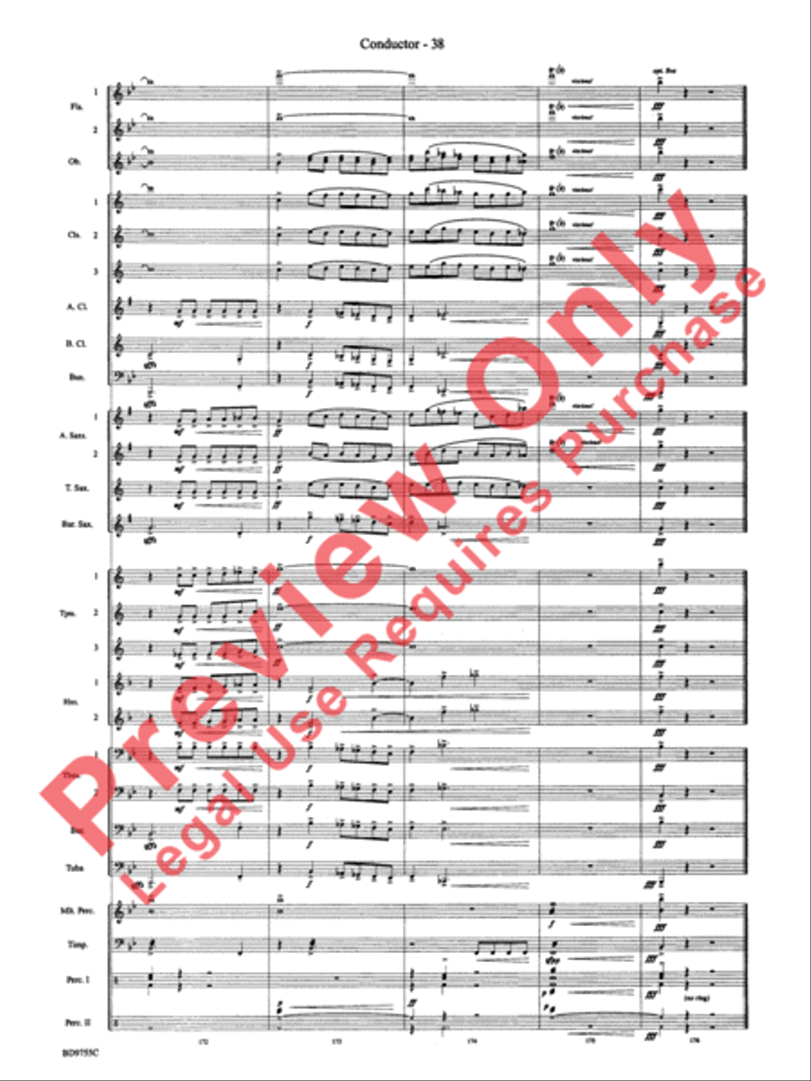 The Maelstrom Concert Band scores gallery preview page 41