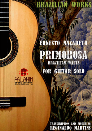 Book cover for PRIMOROSA - ERNESTO NAZARETH - FOR GUITAR SOLO