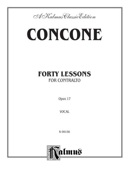 Forty Lessons, Op. 17