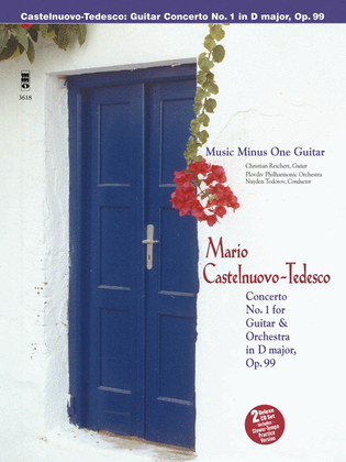 Book cover for Castelnuovo-Tedesco – Guitar Concerto No. 1 in D Major, Op. 99