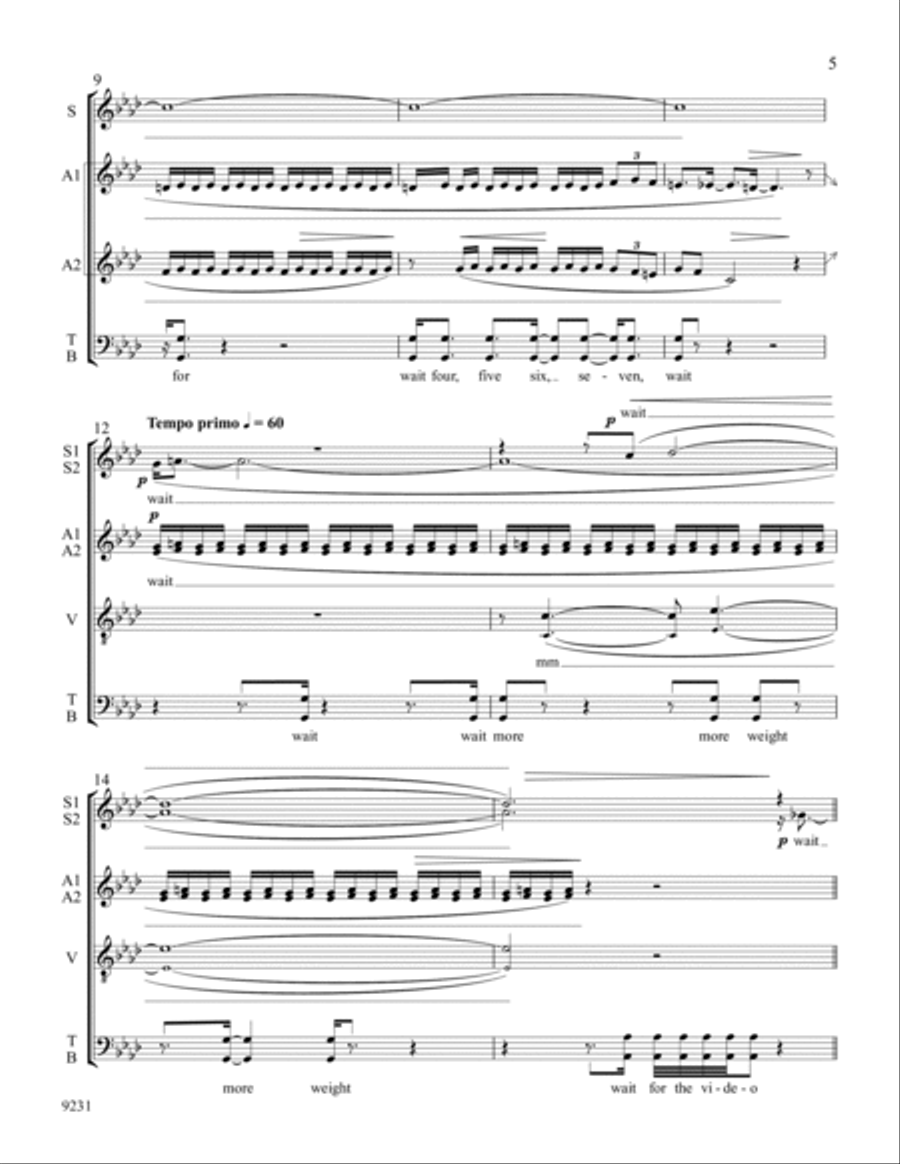 Refrain Divisi scores gallery preview page 5