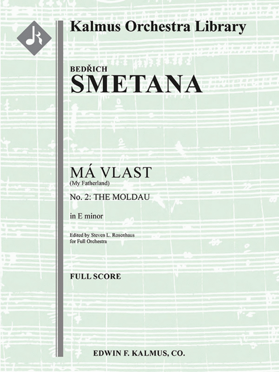My Fatherland (Ma Vlast), No. 2 -- The Moldau (Vltava) Full Orchestra scores gallery preview page 1