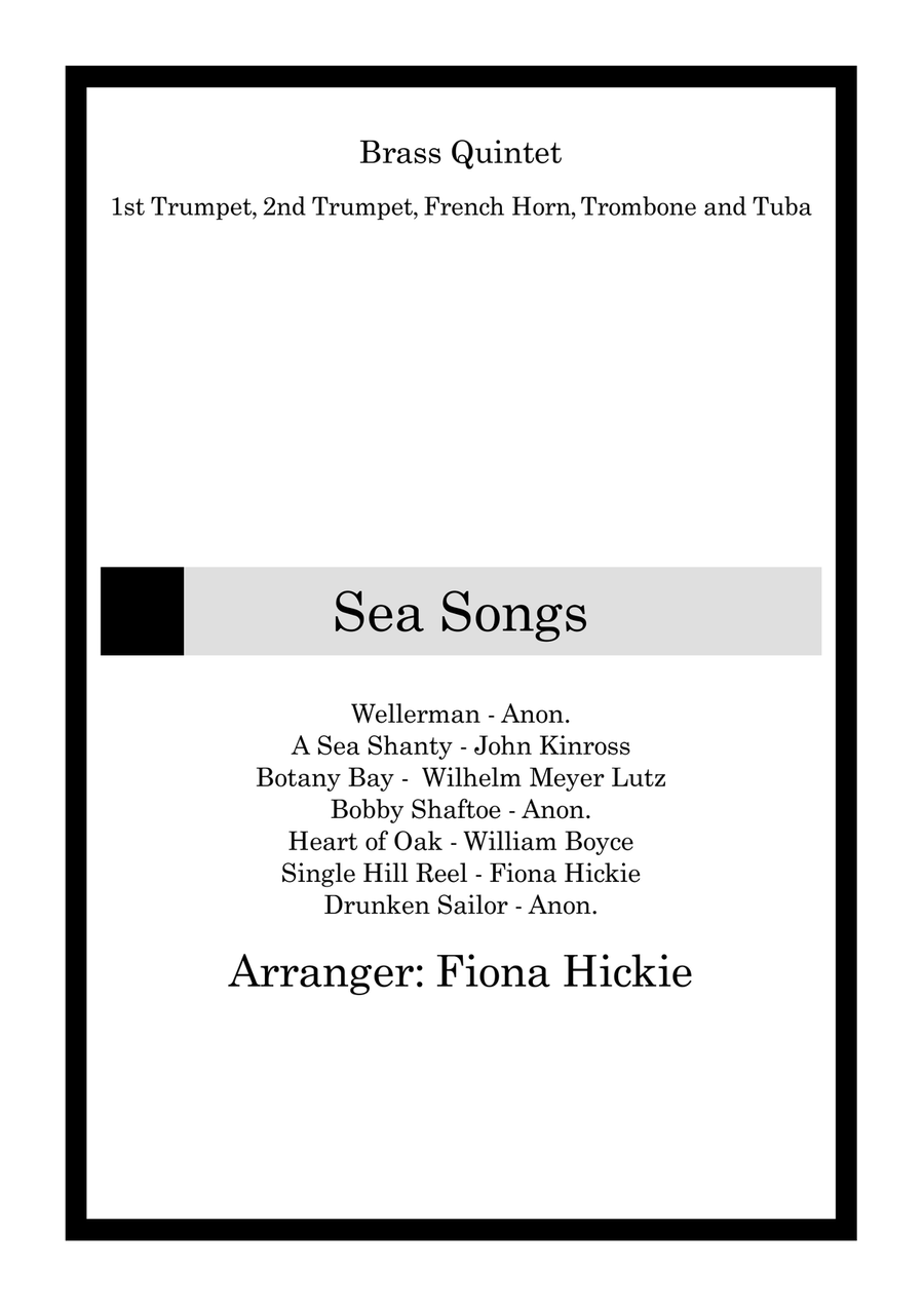 Sea Songs Sea Songs Brass Ensemble scores gallery preview page 1