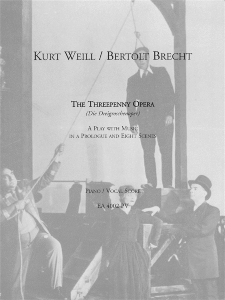 Threepenny Opera Threepenny Opera Voice scores gallery preview page 1