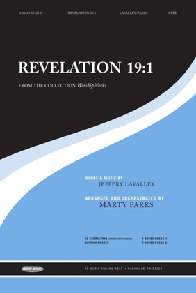 Revelation 19:1 - CD ChoralTrax
