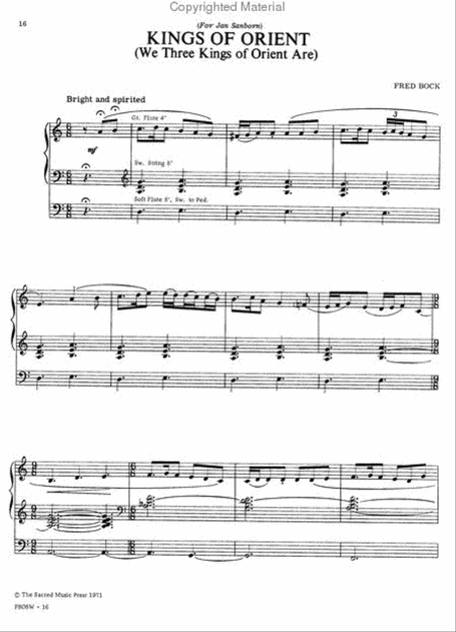 Organ Sounds for Worship Organ Solo scores gallery preview page 2