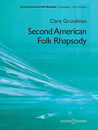 Book cover for Second American Folk Rhapsody