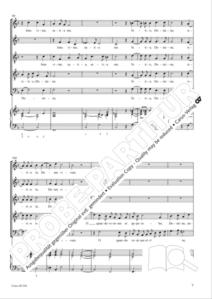 Quemadmodum desiderat cervus SATTB scores gallery preview page 8