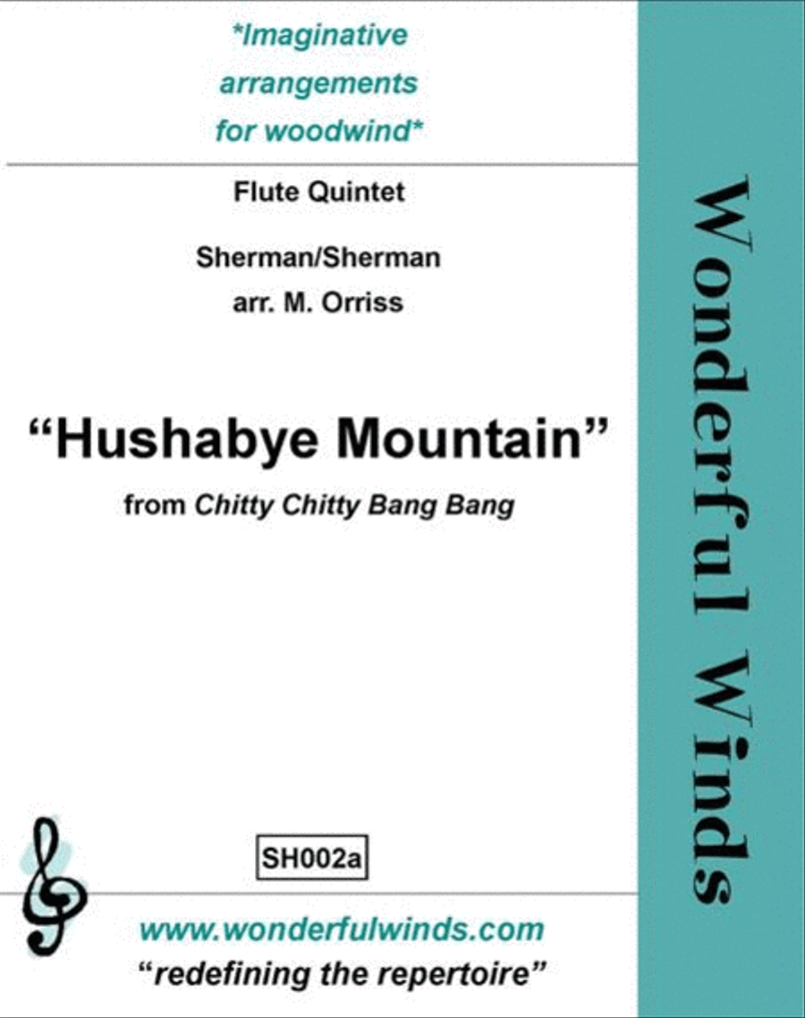 Hushabye Mountain Flute scores gallery preview page 1