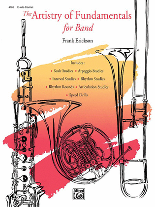 Book cover for The Artistry of Fundamentals for Band