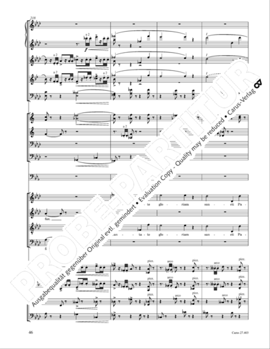Mottetto per San Paolino Mottetto per San Paolino 4-Part scores gallery preview page 47