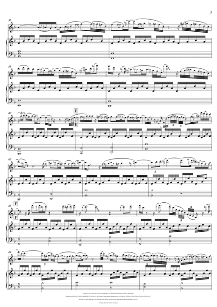Someone Like You Someone Like You Flute Solo scores gallery preview page 3