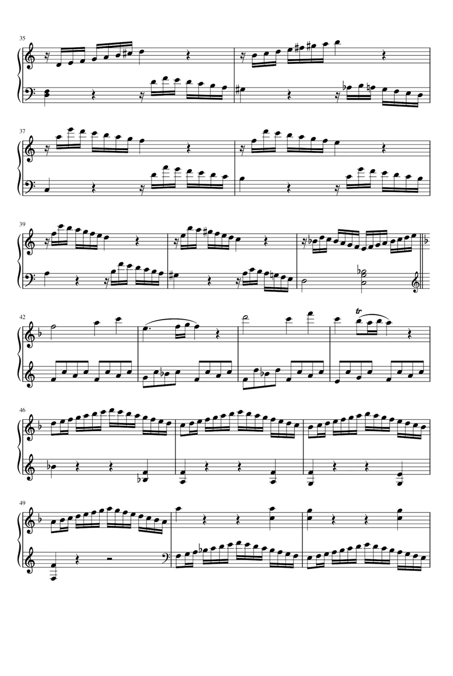 Sonatina No.16 - Muzio Clementi Piano Solo scores gallery preview page 3