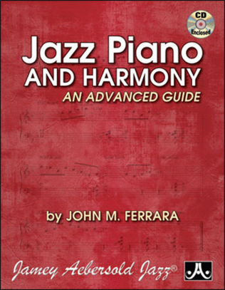 Book cover for Jazz Piano And Harmony - Avanced Guide