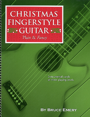 Book cover for Christmas Fingerstyle Guitar