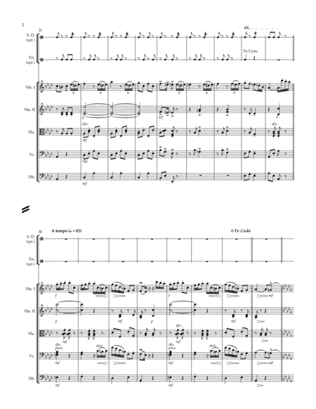 Olga-Polka, Op. 196 (arr. for string orchestra): Score and Parts image number null