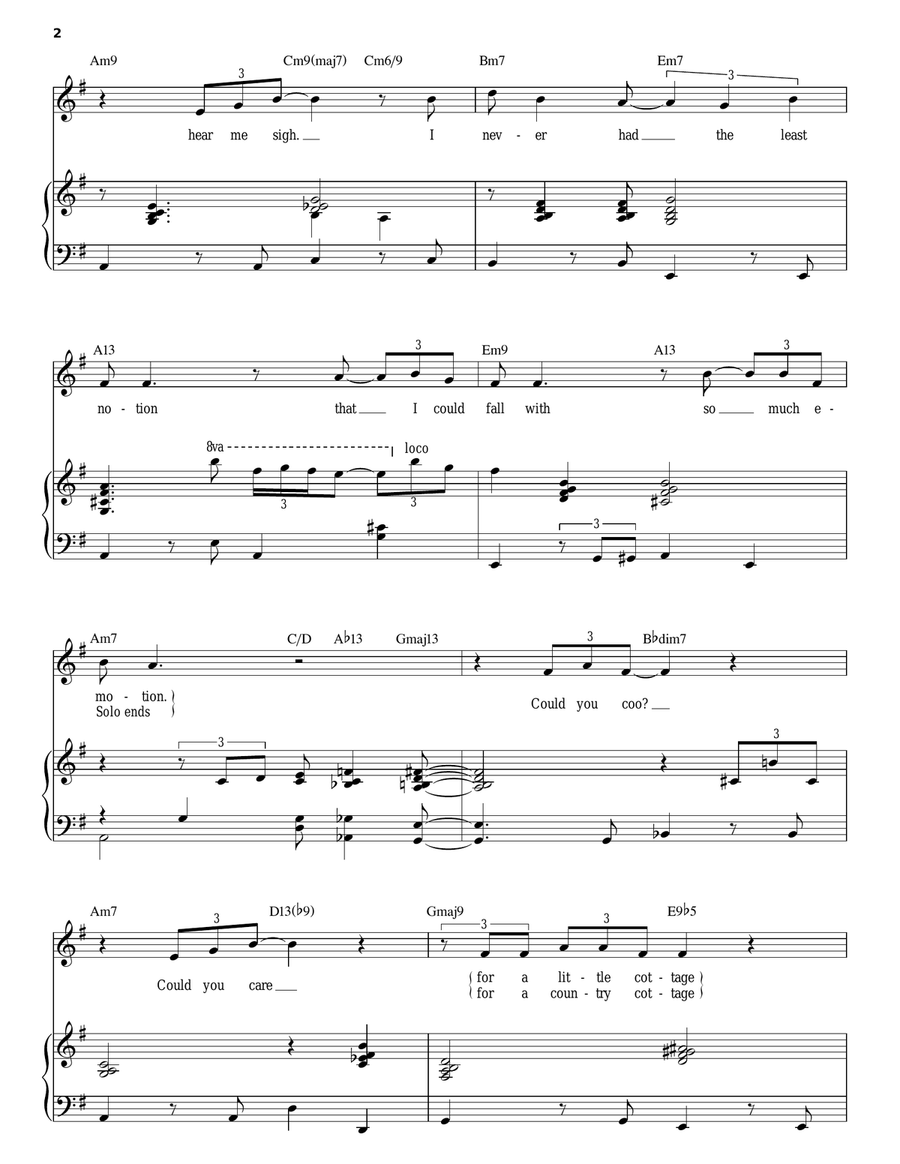 I've Got A Crush On You I've Got A Crush On You Piano, Vocal scores gallery preview page 2