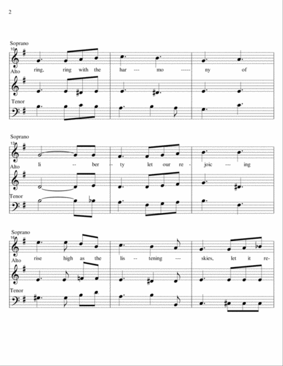 Lift Every Voice / Then I Saw A New Heaven And Earth Piano, Vocal, Guitar scores gallery preview page 2