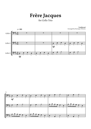 Book cover for Frère Jacques (Cello Trio)