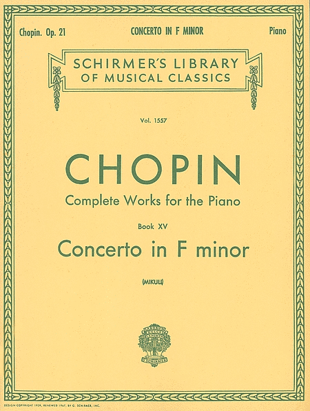Concerto No. 2 in F Minor, Op. 21