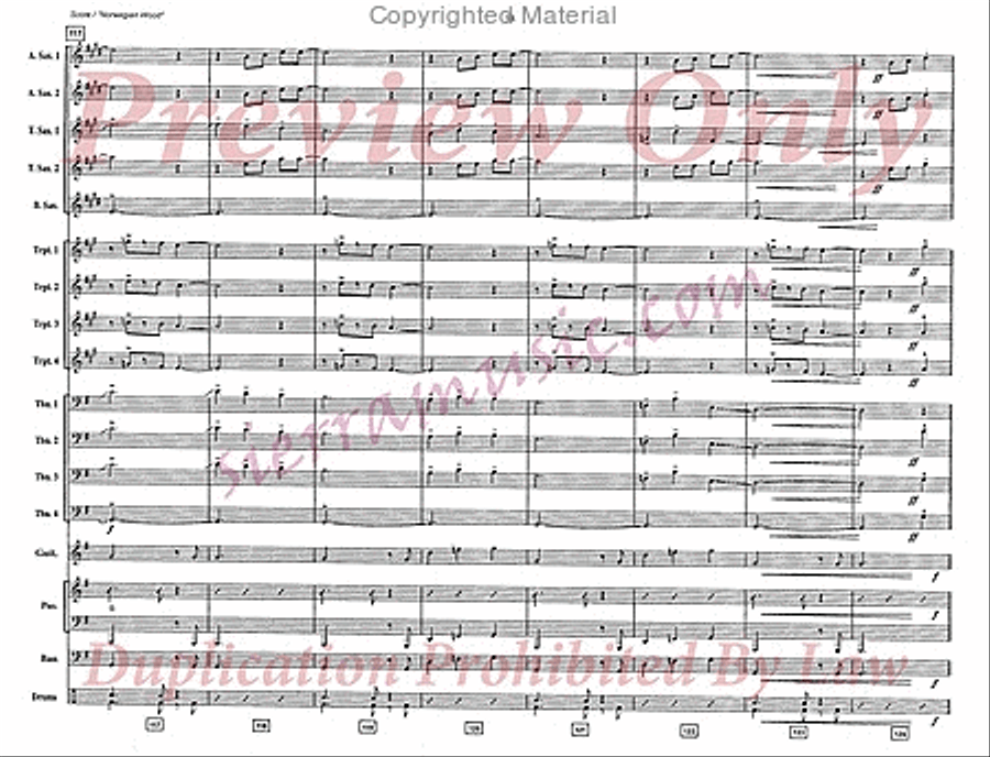 Norwegian Wood Norwegian Wood Big Band scores gallery preview page 14