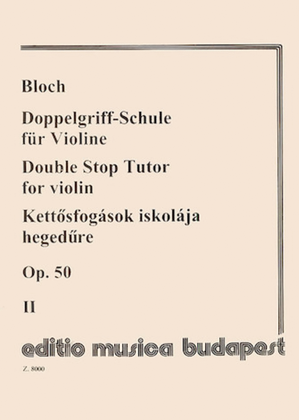 Double Stop Tutor Op. 50 – Volume 2