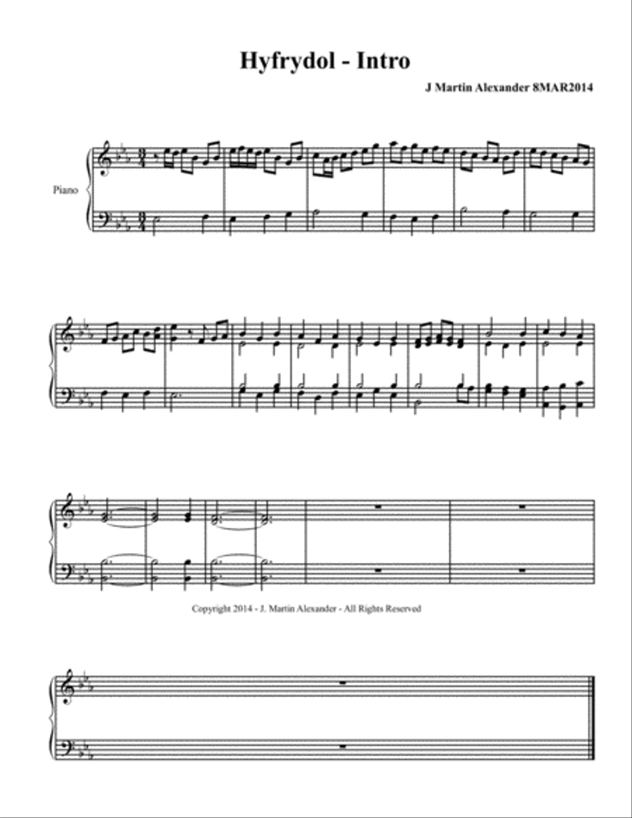 Hymn Introductions and Modulations - Book VIII Piano scores gallery preview page 3