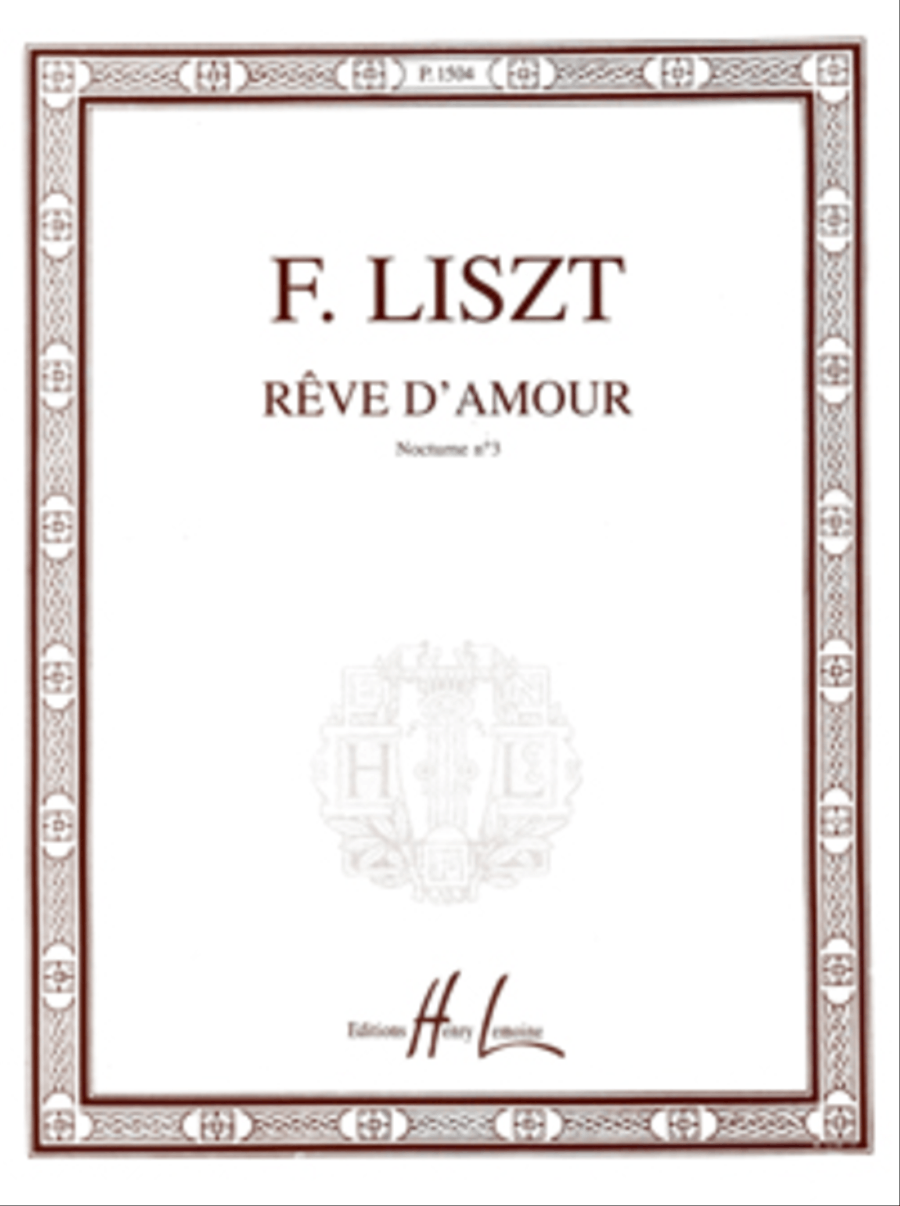 Reve d'amour (Nocturne No. 3) Piano Solo scores gallery preview page 1