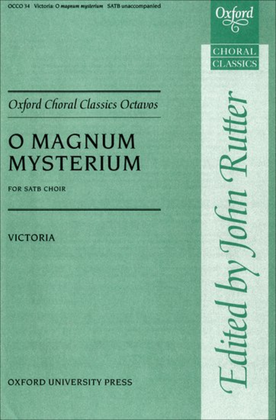 Book cover for O magnum mysterium
