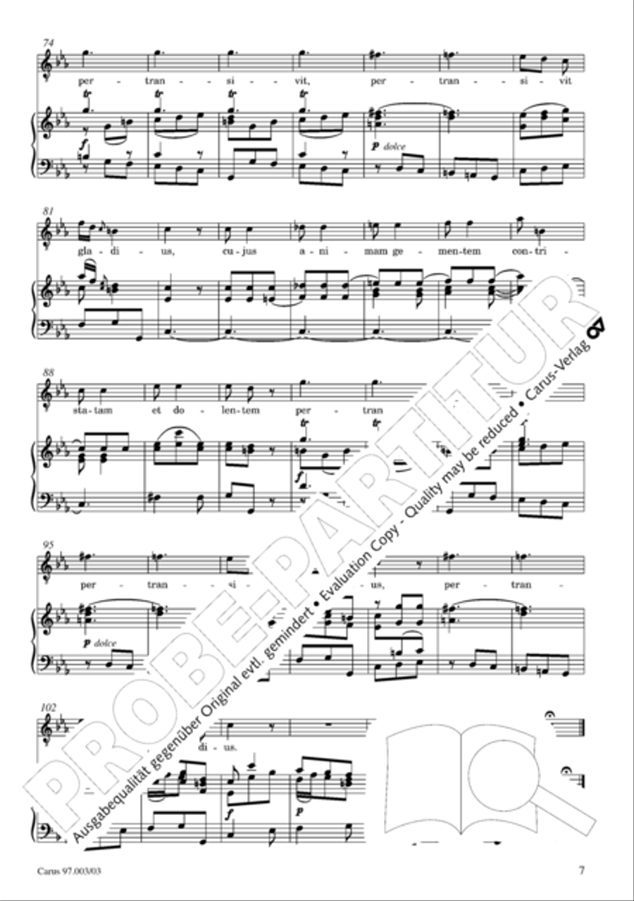 Stabat mater Stabat mater 4-Part scores gallery preview page 8