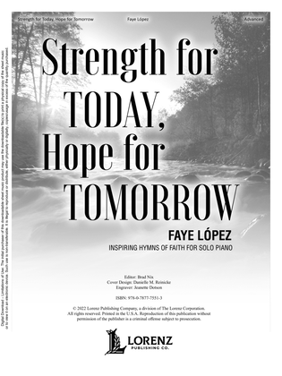 Strength for Today, Hope for Tomorrow