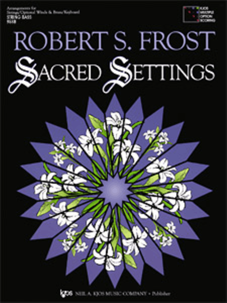 Sacred Settings - String Bass Orchestra scores gallery preview page 1
