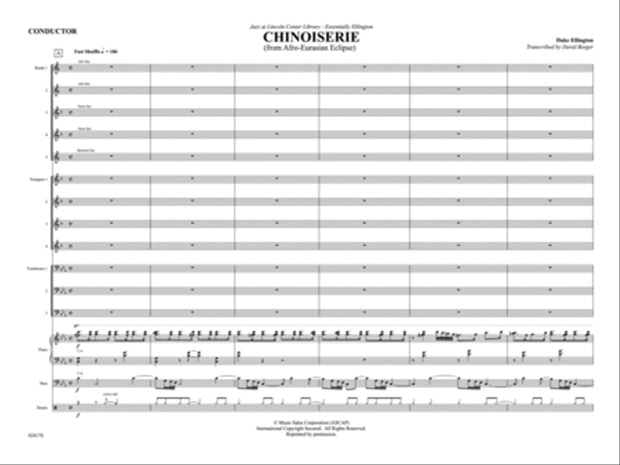 Chinoiserie (from Afro-Euroasian Eclipse): Score Jazz Ensemble scores gallery preview page 5